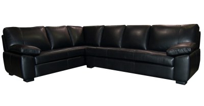 Charles Leather Sectional